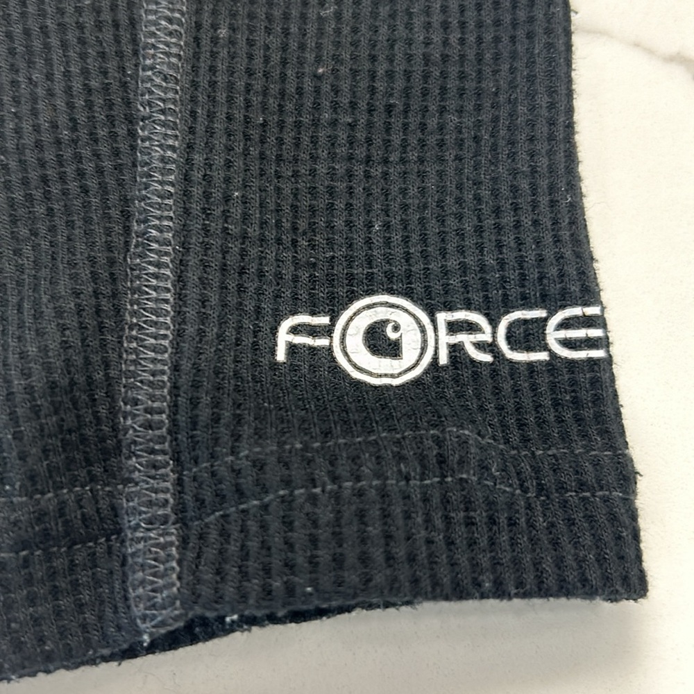 Carhartt Women’s Black Base Force Thermal Long Sleeve Crew Neck Top. Size M(405A - Picture 10 of 14